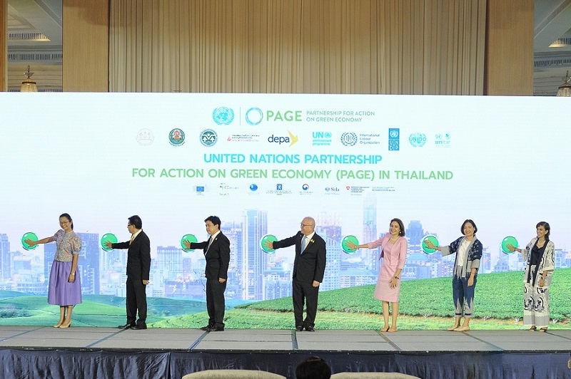 สศช. ร่วมกับ UNIDO เปิดตัวโครงการ Partnership for Action on Green Economy ในประเทศไทย