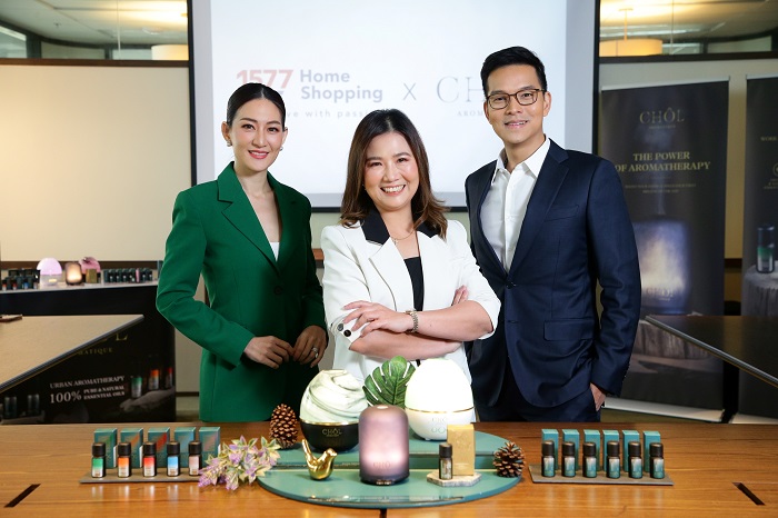 1577 โฮมชอปปิ้ง ร่วมปั้นธุรกิจเครื่องหอมแบรนด์ไทย CHOL Aromatique มุ่งต่อยอดธุรกิจส่งออก