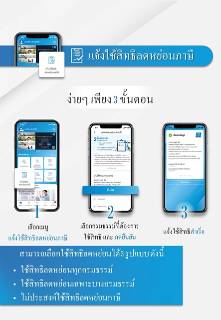 ไทยประกันชีวิตแนะลูกค้าใช้สิทธิลดหย่อนภาษีปี 63 สามารถยื่น Consent Form ผ่านแอปพลิเคชัน