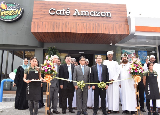 คาเฟ่ อเมซอน เปิดกาแฟไทยสาขาแรกในโอมาน