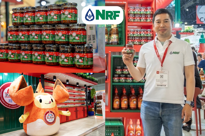 NRF โชว์ความสำเร็จ ‘หอมเจียว พริกกรอบในน้ำมันรำข้าว’ สินค้าใหม่ sold out ในงาน Thaifex-Anuga Asia 2024