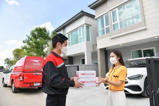 ไปรษณีย์ไทย เผยโควิด 19 ดันคนไทยใช้ “พิกอัพ เซอร์วิส” นำร่องร่วมเอพีไทยแลนด์ เรียกบุรุษฯ ผ่านแอพฯ ลูกบ้าน
