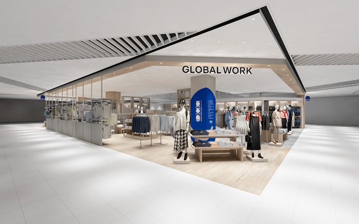 GLOBAL WORK แบรนด์แฟชั่นสัญชาติญี่ปุ่น เปิดตัวที่ไทยเป็นสาขาแรกในเอเชียตะวันออกเฉียงใต้
