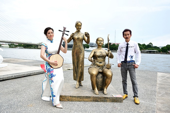 ศิลปินชื่อดังชาวจีน "ซู หวงเฟย" เปิดนิทรรศการงานประติมากรรมในไทย