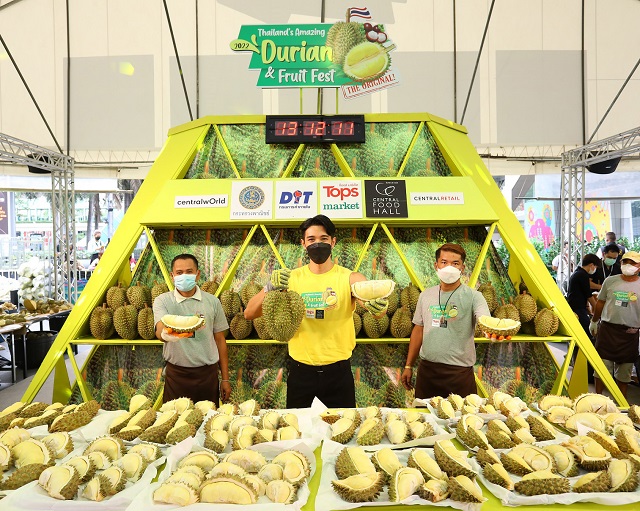 กระแสเกินต้าน ท็อปส์ และ เซ็นทรัล ฟู้ด ฮอลล์ สร้างสถิติ ขายบัตรบุฟเฟต์ทุเรียน พรีเซล 5,000 ที่นั่ง หมดเกลี้ยงใน 7 วัน เพิ่มรอบพิเศษ ทุกรอบ ทุกวัน