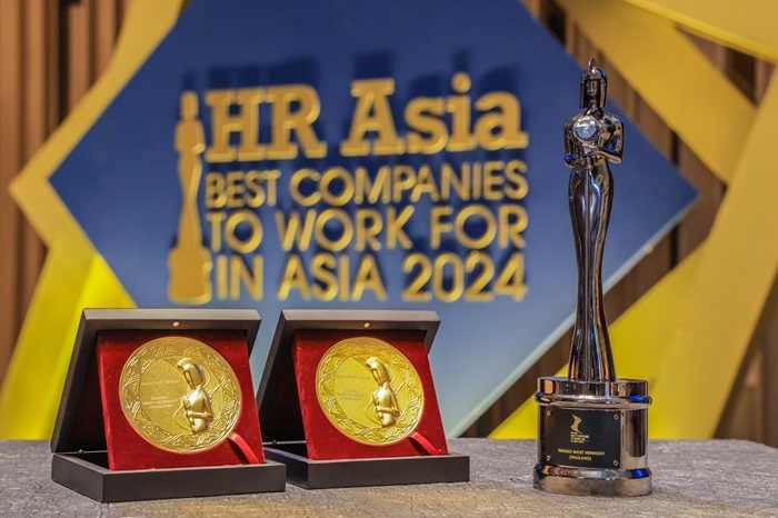 ดิอาจิโอ โมเอ็ท เฮนเนสซี่ (ประเทศไทย) คว้ารางวัลยอดเยี่ยมจาก HR Asia Awards 2024 บทพิสูจน์ความเป็นเลิศด้านความหลากหลาย และความยั่งยืนในสถานที่ทำงาน!