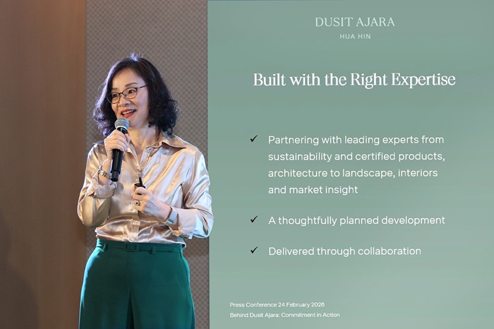 ละเอียด โควาวิสารัช เผย 7 มิติ  “ดุสิต อจารา หัวหิน” ยกระดับสู่ “Sustainable Well-Being”