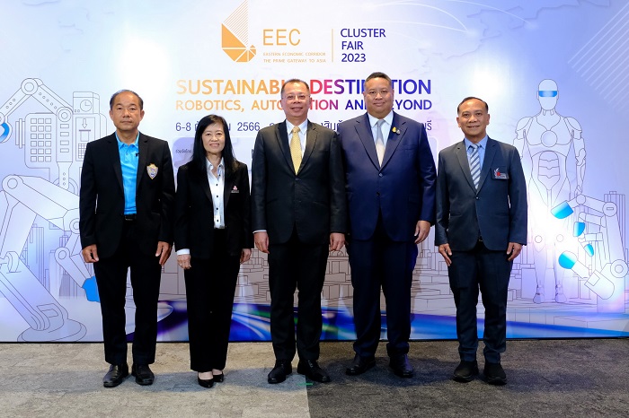 5 ภาคีจับมือจัดงาน EEC Cluster Fair 2023 เปิด 12 อุตสาหกรรมยุทธศาสตร์ดึงลงทุนทั่วโลก