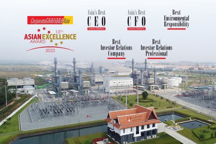 บี.กริม เพาเวอร์ คว้า 5 รางวัลความเป็นเลิศแห่งเอเชีย Asian Excellence Award 2023
