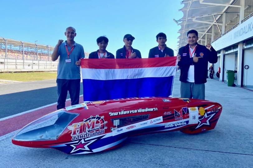 เยาวชนไทยคว้าแชมป์รถต้นแบบประหยัดพลังงาน จากสนามแข่งขัน Shell Eco-marathon Asia Pacific and Middle East 2023