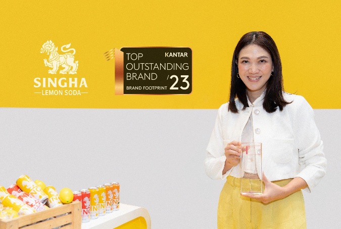 “สิงห์ เลมอนโซดา” คว้ารางวัล Top Outstanding Brand แบรนด์กลุ่มน้ำอัดลมโดดเด่นที่ผู้บริโภคเลือกซื้อสูงสุด