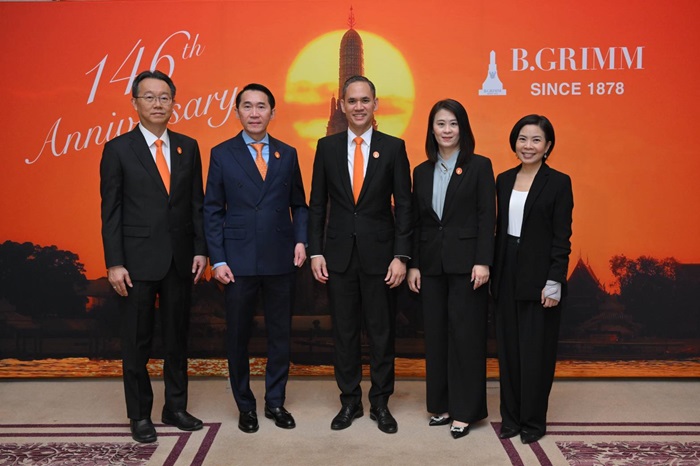 บี.กริม เผยกลยุทธ์ขับเคลื่อนองค์กรใน 5 ปีข้างหน้า ฉลองการเข้าสู่ปีที่ 150 ขึ้นแท่นองค์กรชั้นนำระดับโลก
