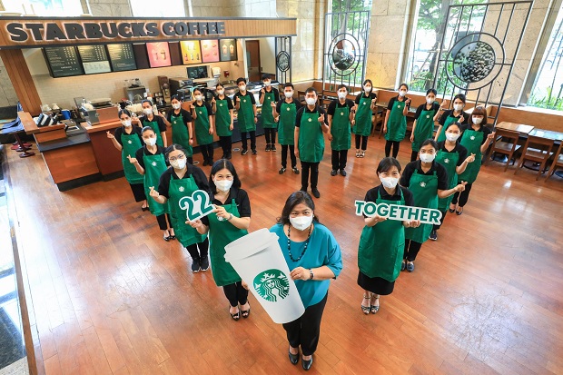 สตาร์บัคส์ ฉลองครบรอบ 22 ปี จัดแคมเปญ 22 Together ส่งมอบประสบการณ์สตาร์บัคส์ แทนคำขอบคุณ