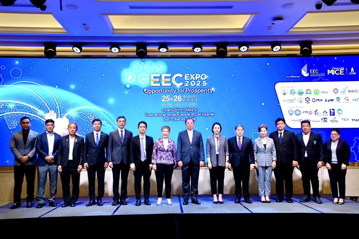 ทีเส็บ–อีอีซี ผนึกกำลังจัดงาน EEC EXPO 2025 ชูศักยภาพพร้อมโอกาสการลงทุนในเขตพัฒนาพิเศษภาคตะวันออก