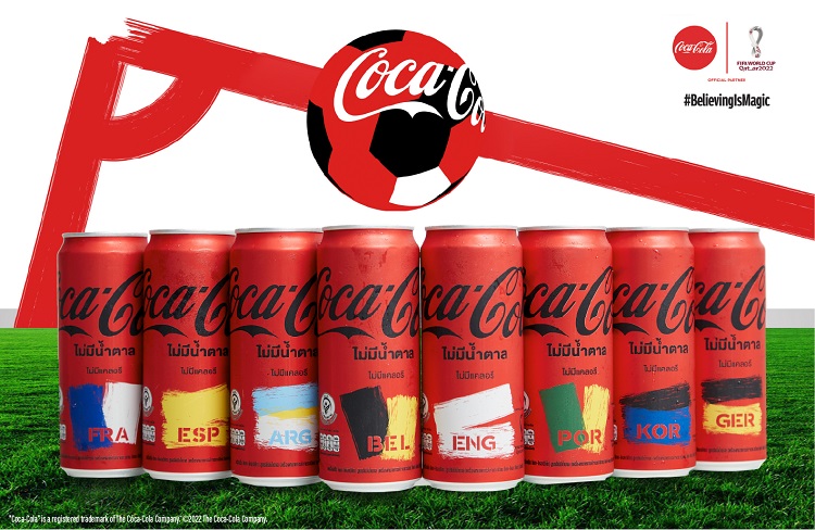 “โคคา-โคล่า” เซอร์ไพรส์แฟนบอล เปิดตัวบรรจุภัณฑ์รุ่น FIFA World Cup™ 2022