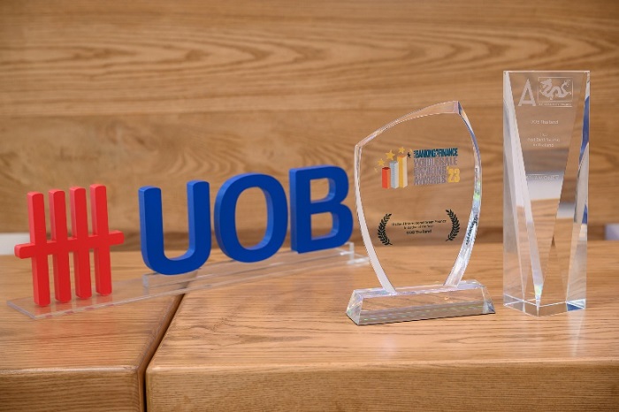 ยูโอบี ประเทศไทย คว้าสองรางวัลด้านความยั่งยืน ได้รับการยกย่องให้เป็น Best Bank for ESG ในประเทศไทย