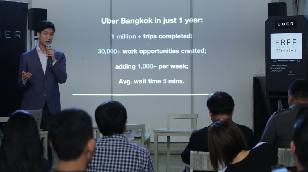 Uber ร่วมกับมูลนิธิเมาไม่ขับ ดึงคนเมาแล้วขับออกจากท้องถนนในกรุงเทพมหานครช่วงเทศกาล