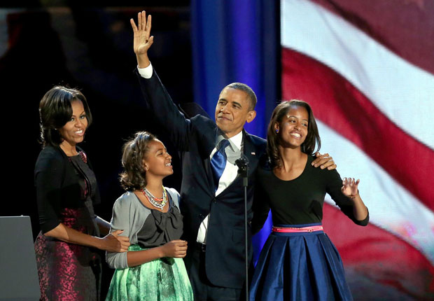 Barack Obama ขวัญใจสาวๆ อเมริกันในการเลือกตั้งประธานาธิบดี 2012