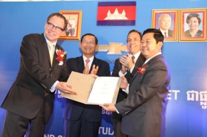 เชฟโรเลต เปิดศูนย์บริการแห่งใหม่ในกัมพูชาอย่างเป็นทางการ