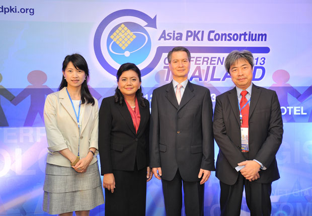 ไทยเป็นเจ้าภาพจัดประชุมสัมมนา Asia PKI Consortium ผนึกกำลัง รับมือความเสี่ยงการใช้เทคโนโลยี ให้ทันท่วงที อย่างมั่นคงปลอดภัย