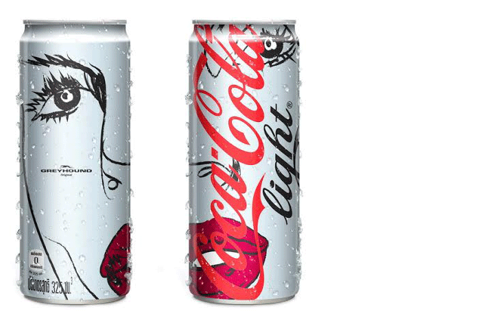 Coca-Cola light Fashion Can  แฟชั่นแบรนด์ไทย อวดลวดลายบนกระป๋อง