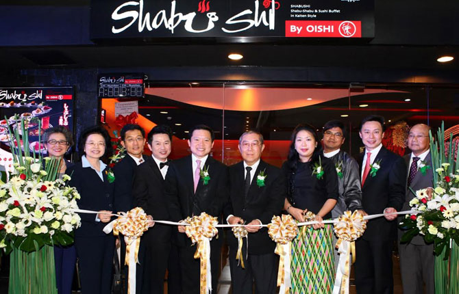 “โออิชิ” ตัดริบบิ้น!! เปิดร้านอาหารญี่ปุ่น “ชาบูชิ” ต่างประเทศสาขาแรก ที่ย่างกุ้ง