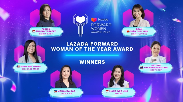 ลาซาด้าจัดงานประกาศรางวัลครั้งใหญ่แห่งปี “Lazada Forward Women Awards 2022”