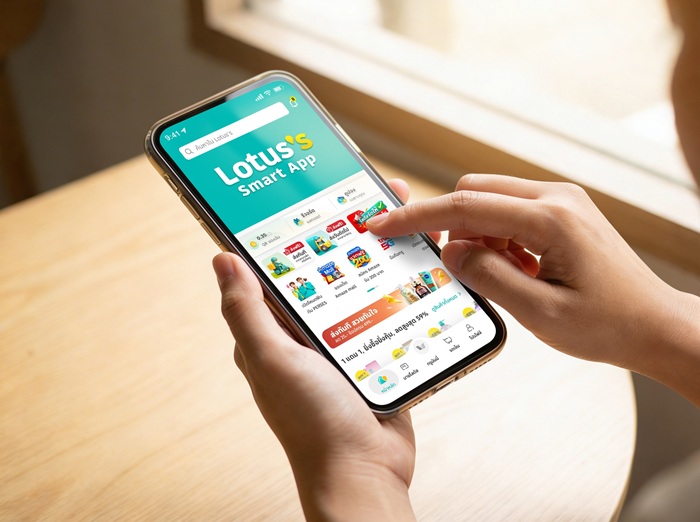 โลตัส สร้างยอด 30 ล้านออเดอร์ออนไลน์ ปี 2568 ดัน Lotus’s Smart App ยืน 1 Grocery On-Demand จัดส่งไวสุดภายใน 1 ชั่วโมง