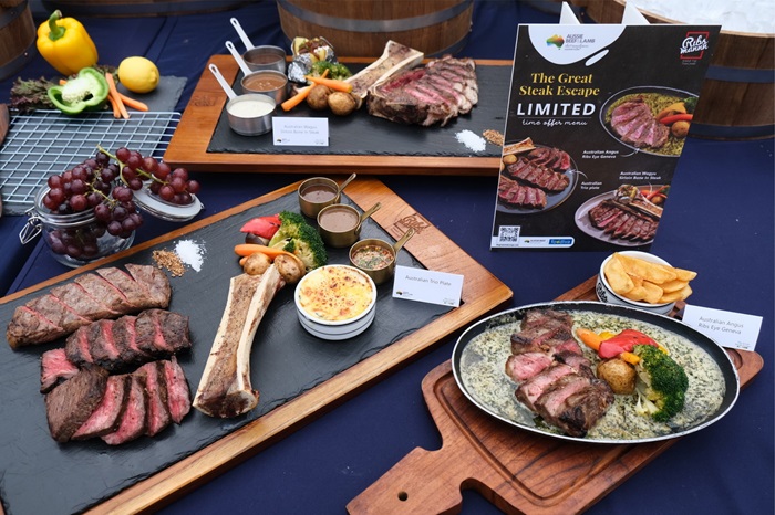 MLA จัดกิจกรรม The Great Steak Escape II KHAO YAI EDITION ตอกย้ำความเป็นเลิศของเนื้อวัวระดับพรีเมียมจากออสเตรเลีย