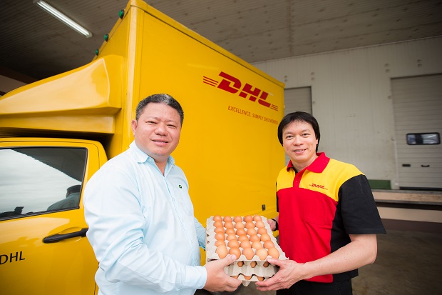 DHL eCommerce จับมือเกษมชัยฟู๊ดนำเสนอบริการใหม่ จัดส่งไข่สดจากฟาร์มถึงมือผู้บริโภคภายใน 24 ชั่วโมง