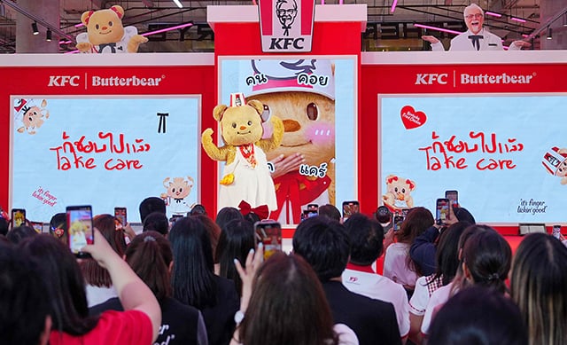 เจาะความสำเร็จ ‘KFC x Butterbear’ เมื่อ KFC แต่งตั้งน้องเนยเป็นลูกรักผู้พันคนใหม่