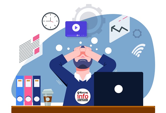 ภาวะเครียด เหงาอ้างว้าง หมดไฟ Work From Home เป็นเหตุสังเกตได้