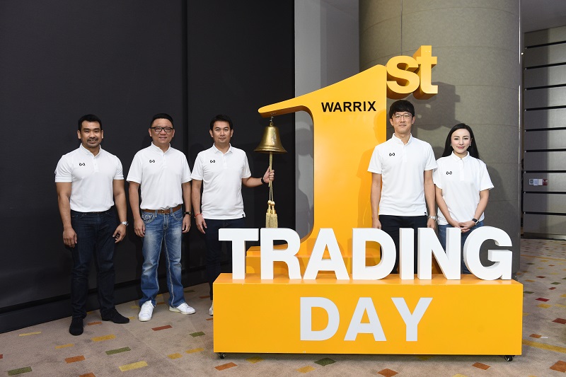 “WARRIX” เข้าซื้อขายวันแรกในตลาดหลักทรัพย์ เอ็ม เอ ไอ ยกระดับความแข็งแกร่งของธุรกิจ Sport – Health & Lifestyle แบบครบวงจร
