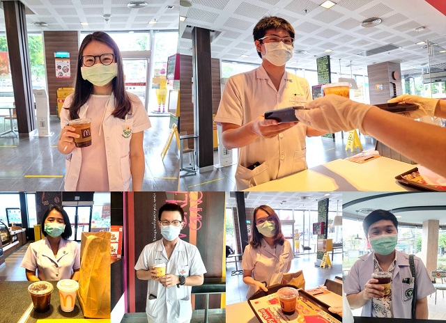 แมคโดนัลด์ส่งแคมเปญแทนคำขอบคุณจากใจ มอบกาแฟฟรี แก่บุคลากรทางการแพทย์ทั่วประเทศ