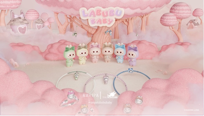 RAVIPA สร้างปรากฏการณ์ แบรนด์ไทยจิวเวลรี่แบรนด์แรกที่ร่วมงานกับ Labubu เผยโฉม “Labubu Baby - RAVIPA x The Monsters”