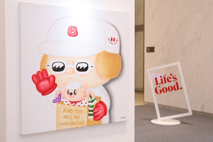 แอลจี ชวน STUPIDNOOBMACC เจ้าของคาแรกเตอร์ BABYBOY ร่วมส่งต่อความอบอุ่นผ่านงานศิลปะ