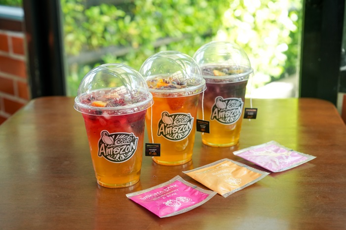 สิงห์ปาร์ค เชียงราย จับมือ คาเฟ่ อเมซอน เบลนด์พรีเมียมชาอู่หลง 3 เมนูใหม่