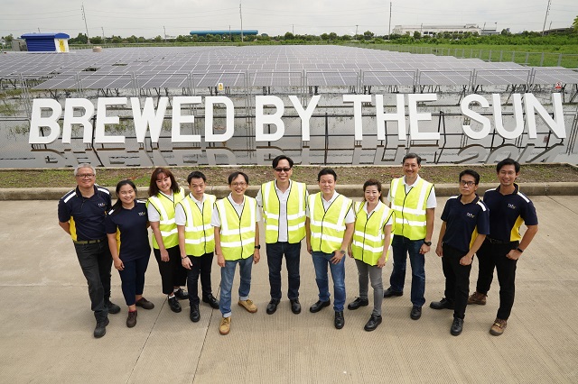 ไทยเอเชีย แปซิฟิค บริวเวอรี่ เปิดโครงการโซลาร์ฟาร์ม “TAP’s Brewed by the Sun”
