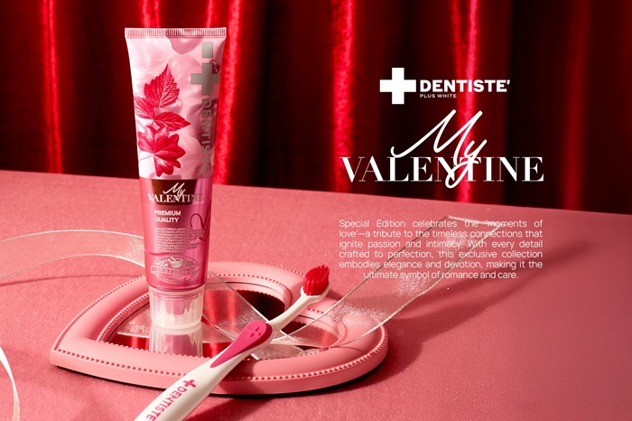 “DENTISTE’ My Valentine” สเปเชียลเอดิชั่น กับเดนทิสเต้หลอดชมพูครั้งแรกในโลก